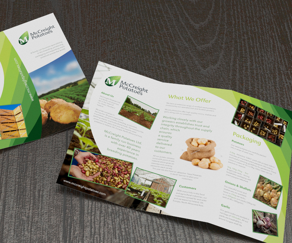 Tri Fold Leaflet Design NI